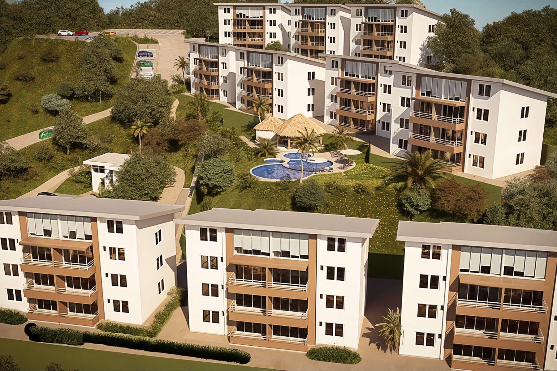 Coco Condos with an Ocean View